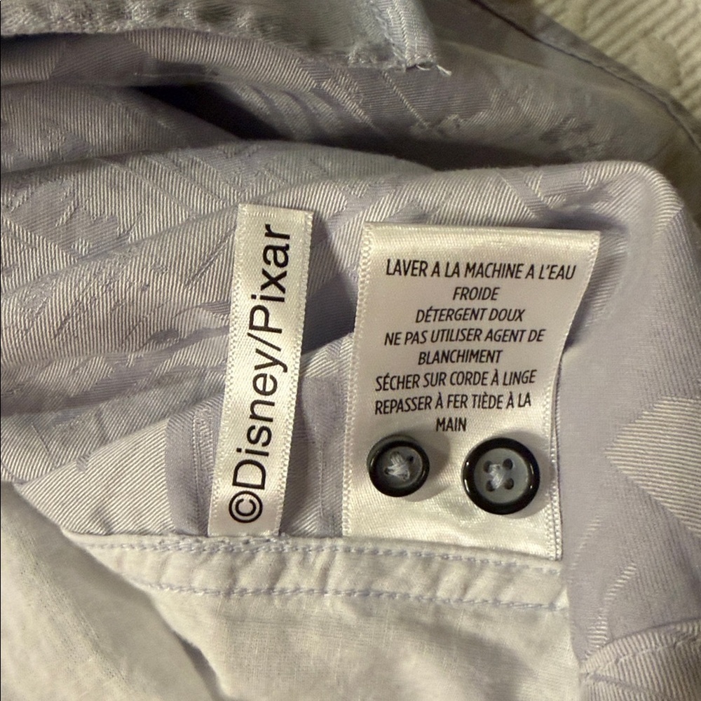 Disney PIXAR X Robert Graham Patterned Character LSleeve Button-Down Classic 2XL - Picture 15 of 15